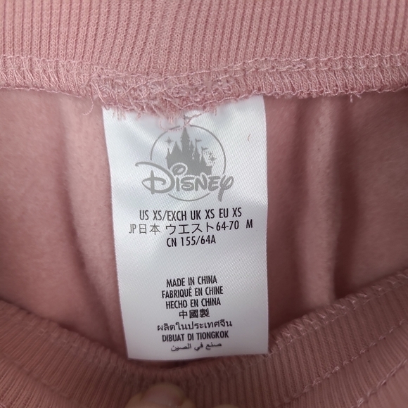 NEW Disney Youth Pink Sweatpants Mickey Mouse Size XS NWT - Picture 4 of 6